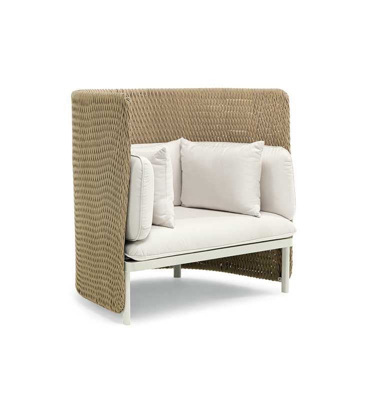 Ethimo Esedra Lounge high back armchair