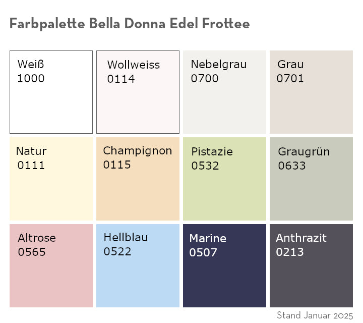 Formesse Bella Donna Edel-Frottee Spannbettlaken