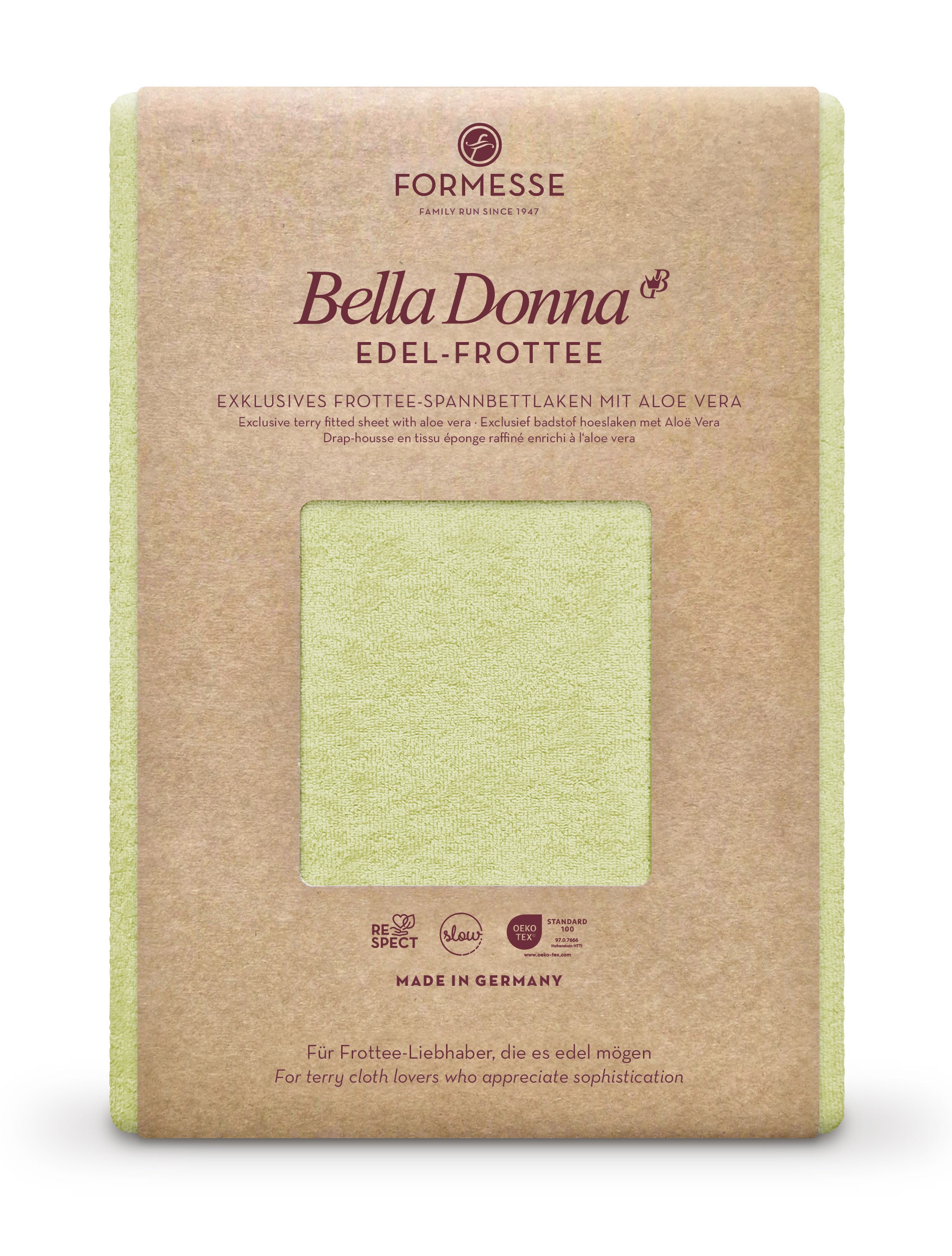 Formesse Bella Donna Edel-Frottee Spannbettlaken