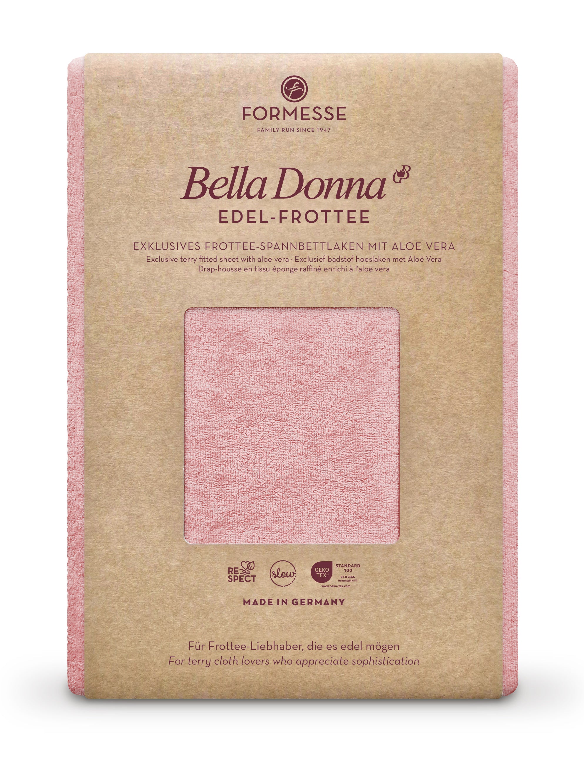 Formesse Bella Donna Edel-Frottee Spannbettlaken