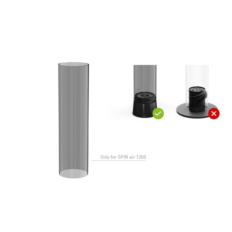 Höfats SPIN air 900 Ersatzglas (getönt)