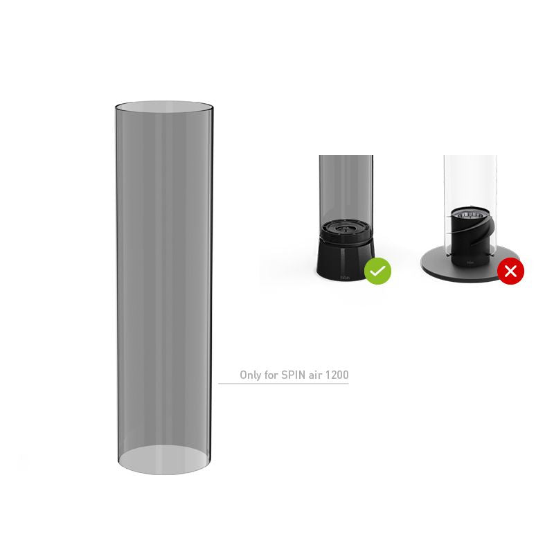 Höfats SPIN air 1200 Ersatzglas (getönt)