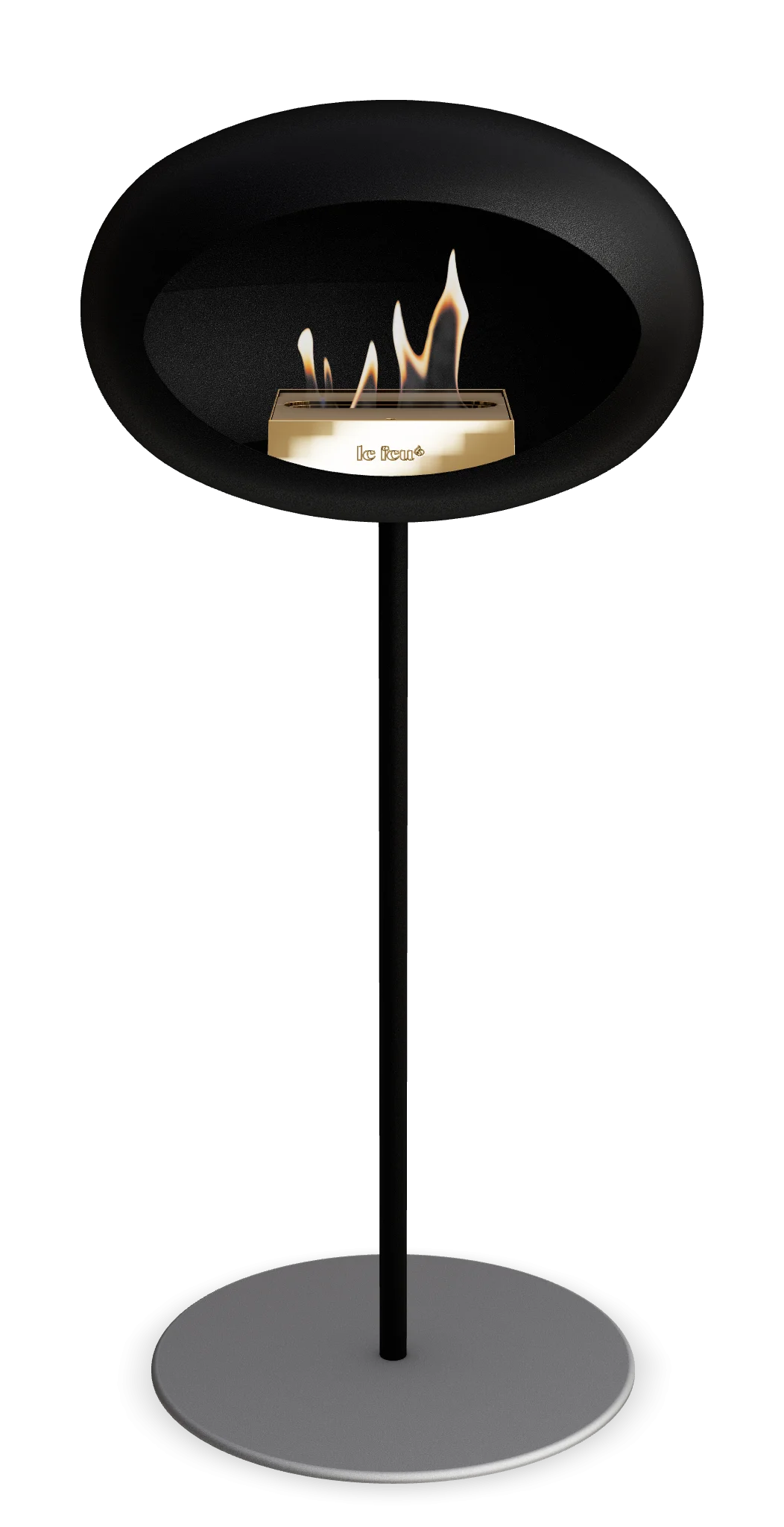 Le Feu Black Ground Steel High