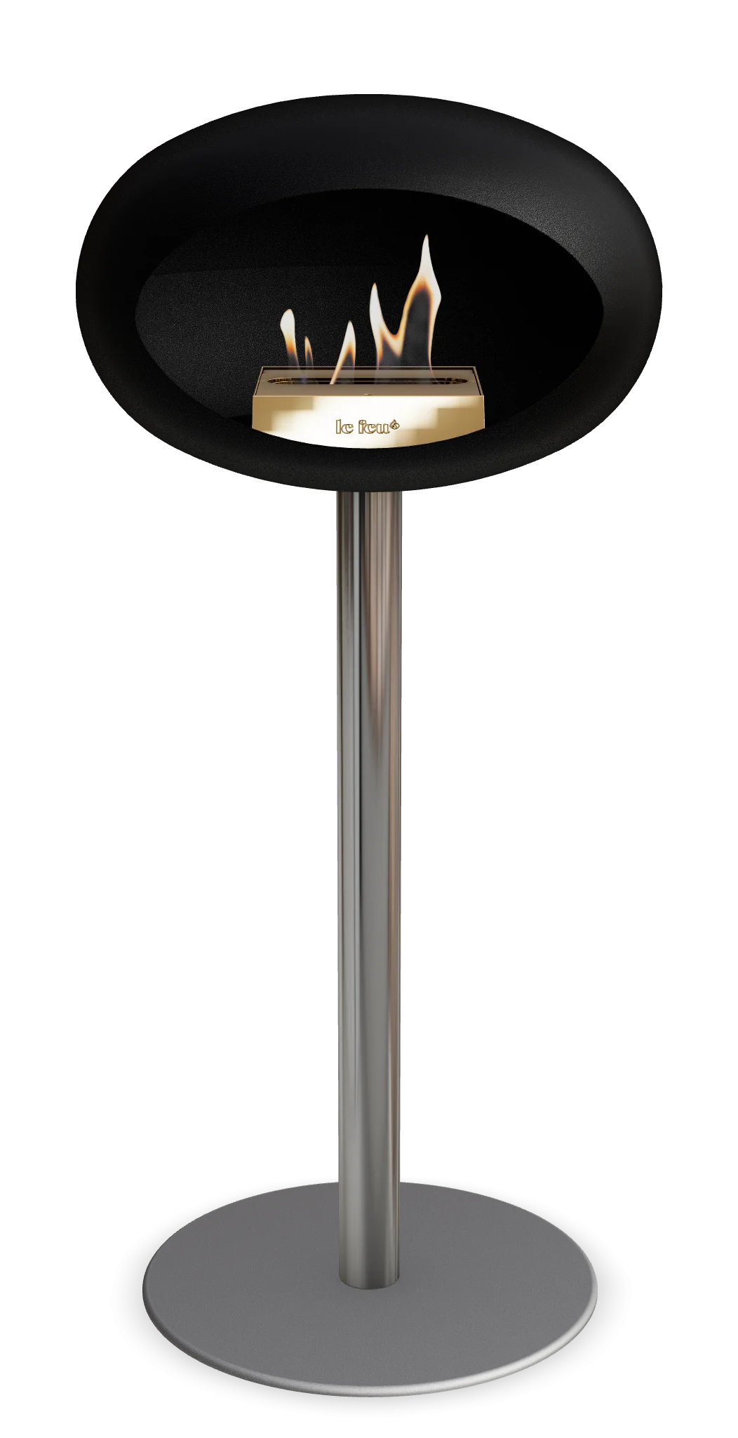 Le Feu Black Ground Steel High