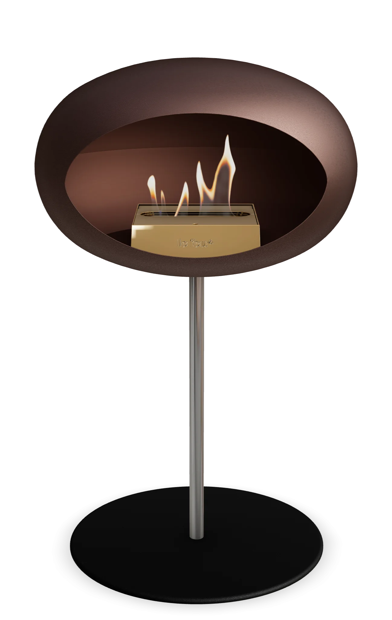 Le Feu Mocca Ground Steel Low