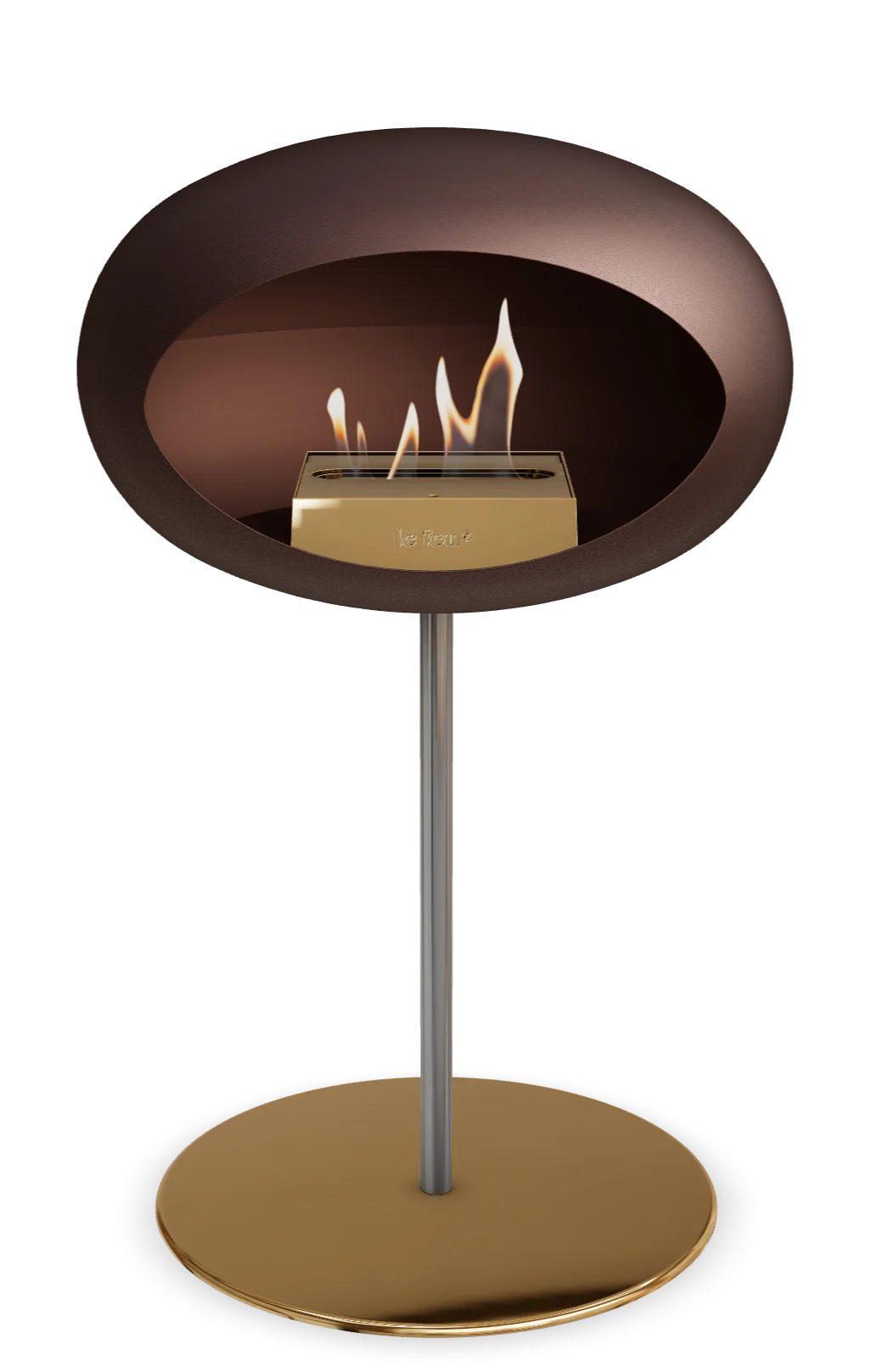 Le Feu Mocca Ground Steel Low