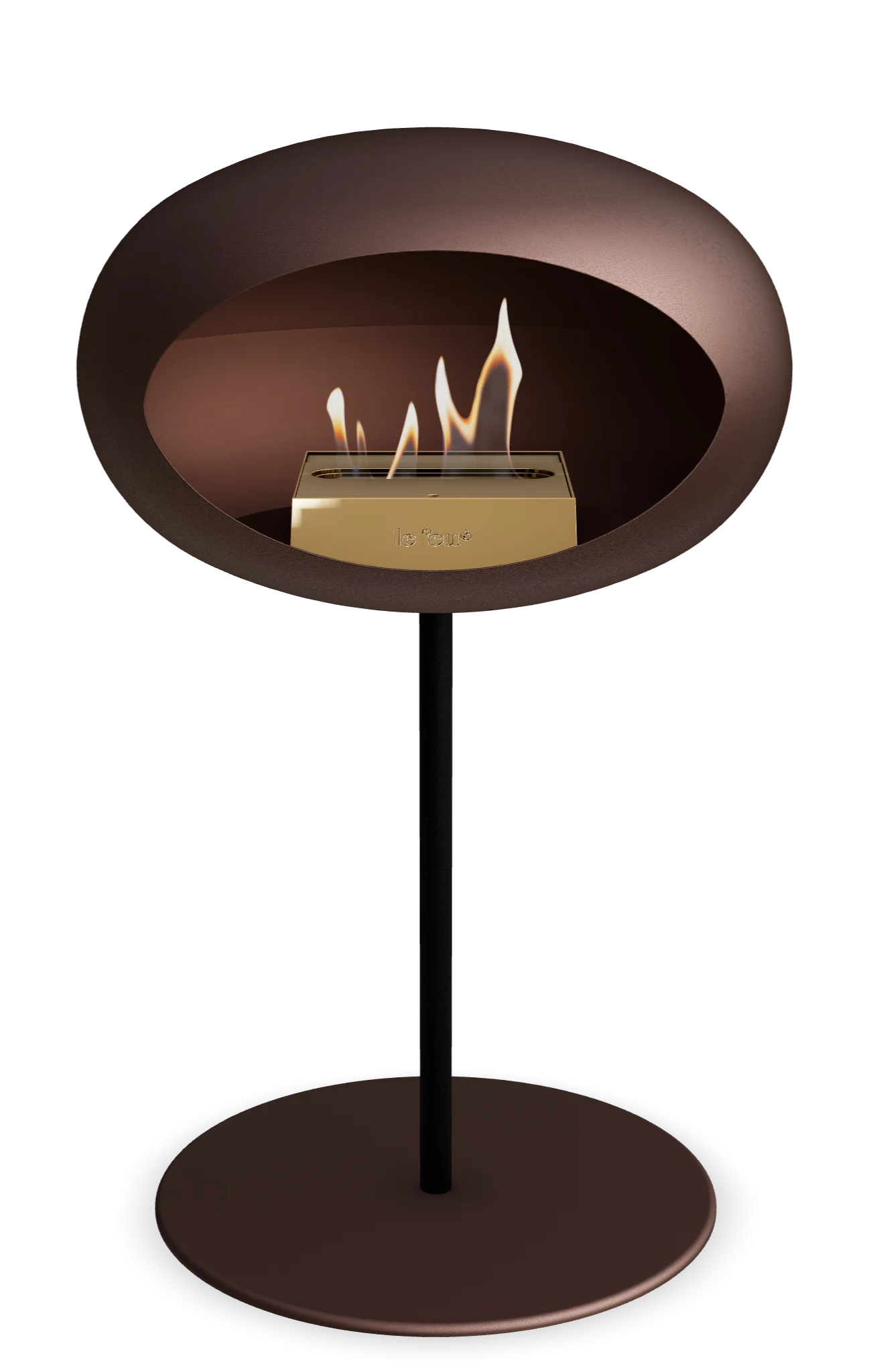 Le Feu Mocca Ground Steel Low