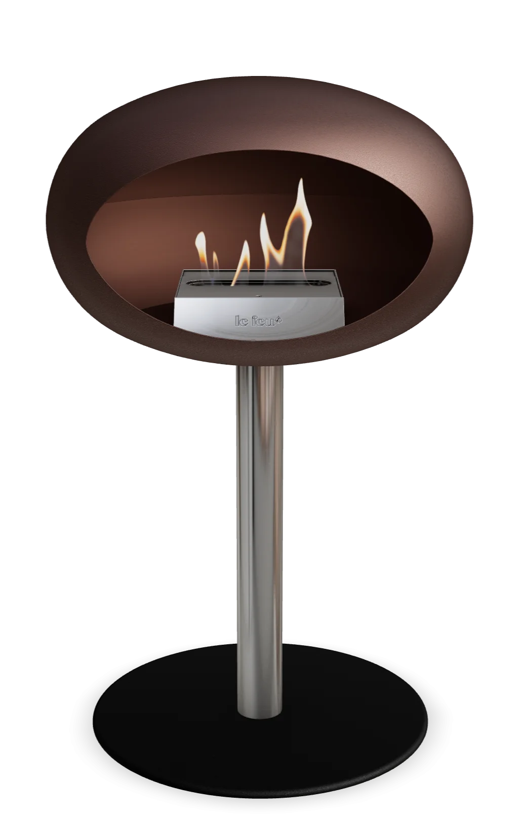 Le Feu Mocca Ground Steel Low