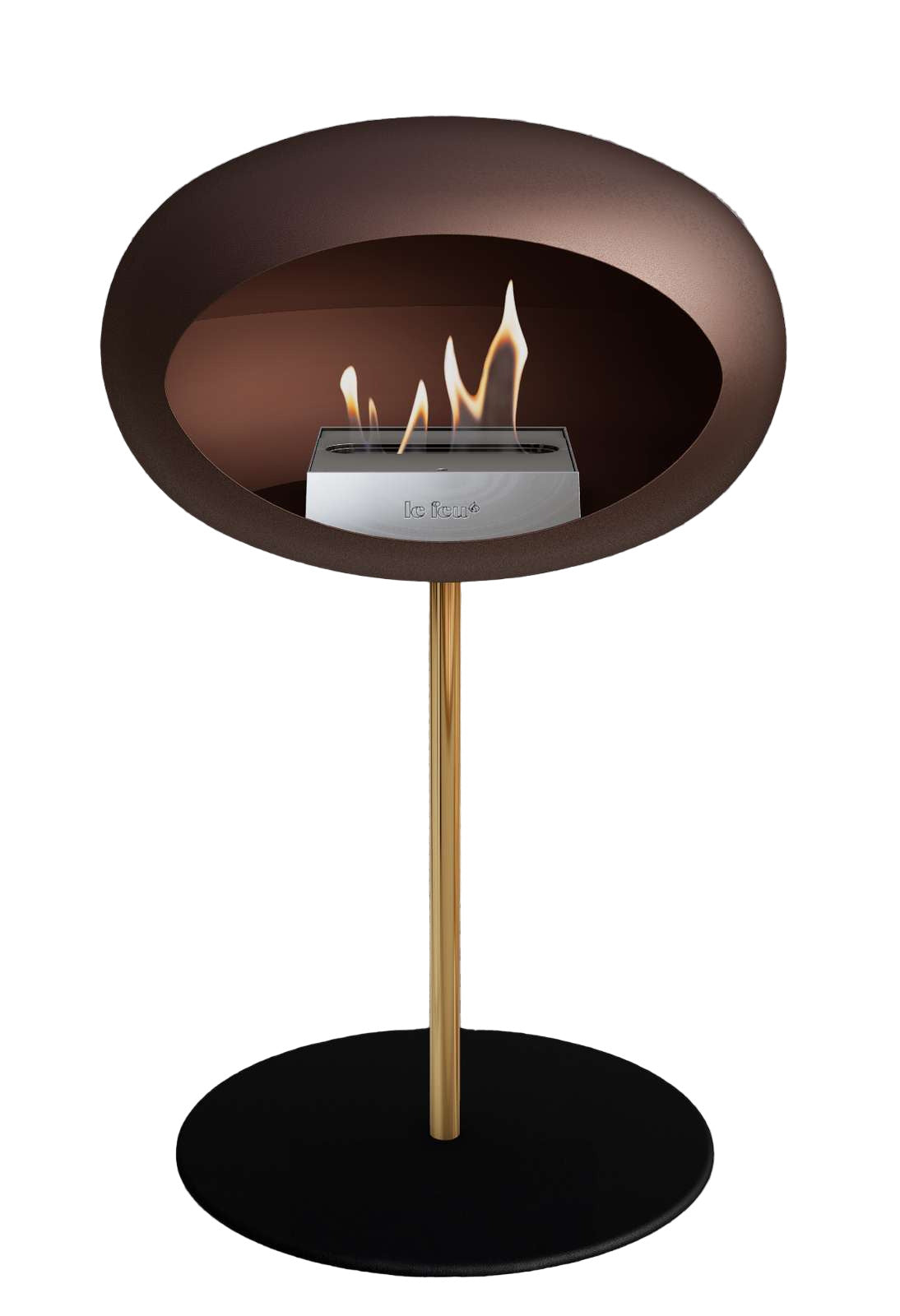 Le Feu Mocca Ground Steel Low