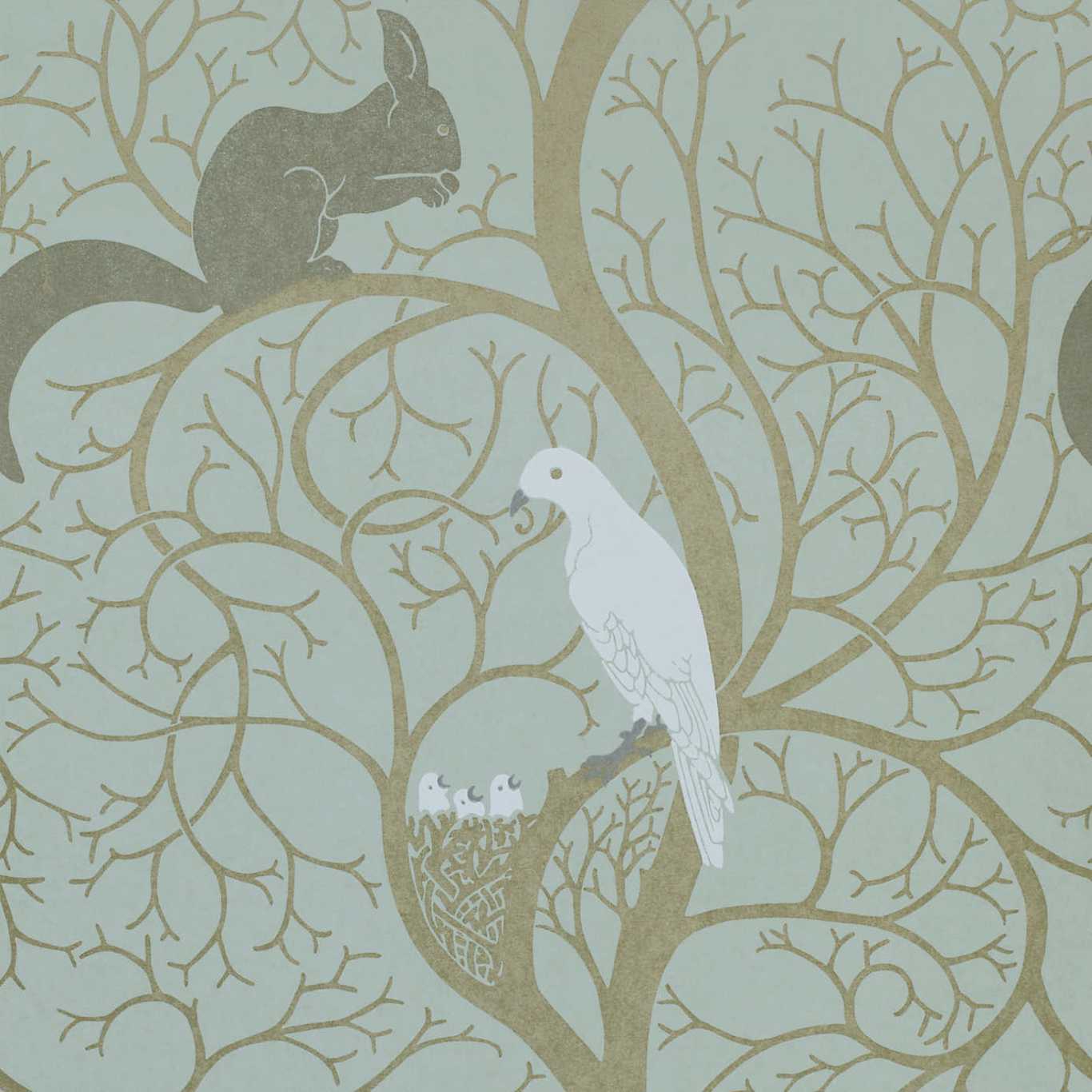 Sanderson Squirrel & Dove