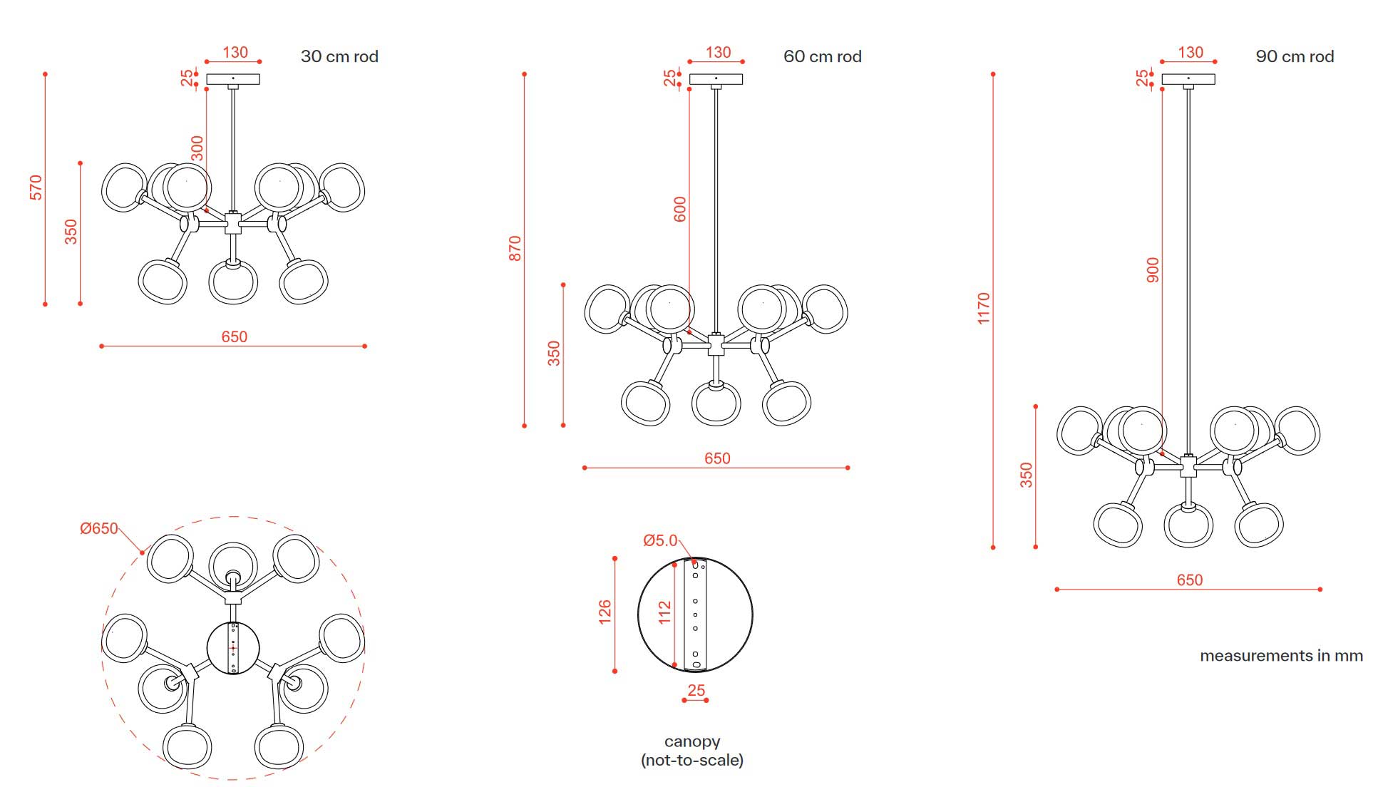 TOOY NABILA 552.19 Kronleuchter
