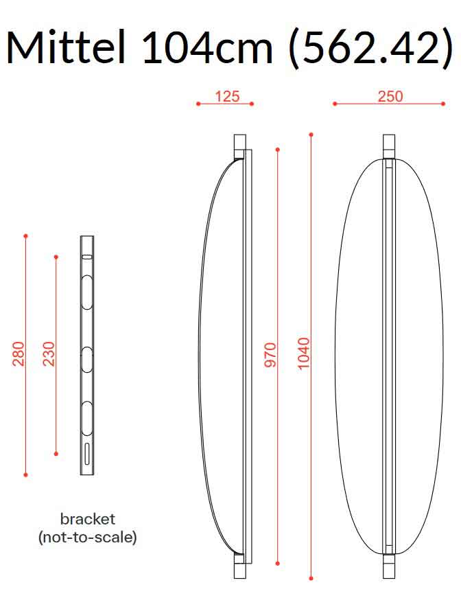 TOOY Thula Wand und Deckenleuchte