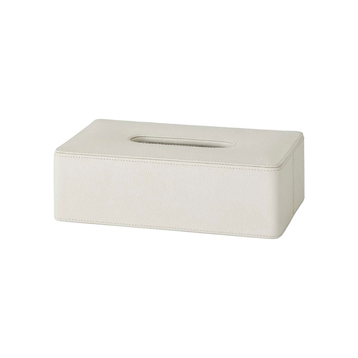 Aquanova LOTUS Taschentuchbox in Ivory – Produktansicht.