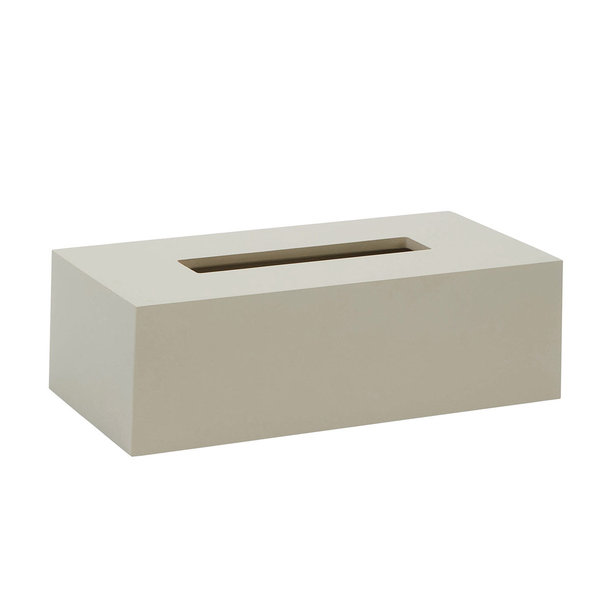 Aquanova MOON Taschentuchbox in Linen – Produktansicht.