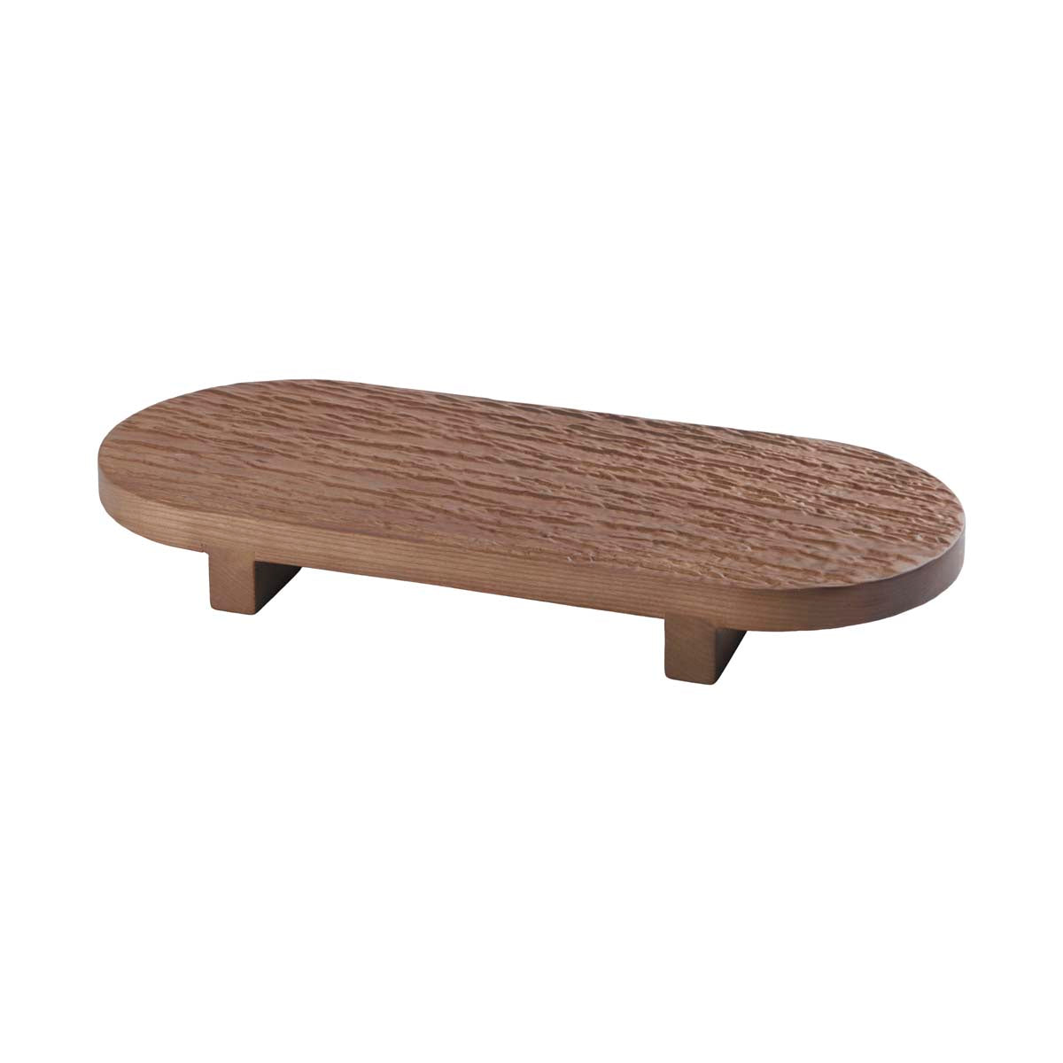Aquanova OSTRA Tablett in Walnut – Produktansicht.