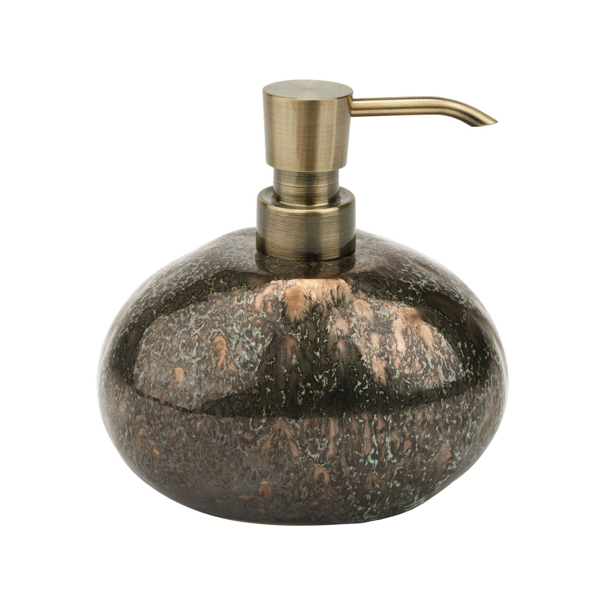 Aquanova UGO Seifenspender in Vintage Bronze – Produktansicht.
