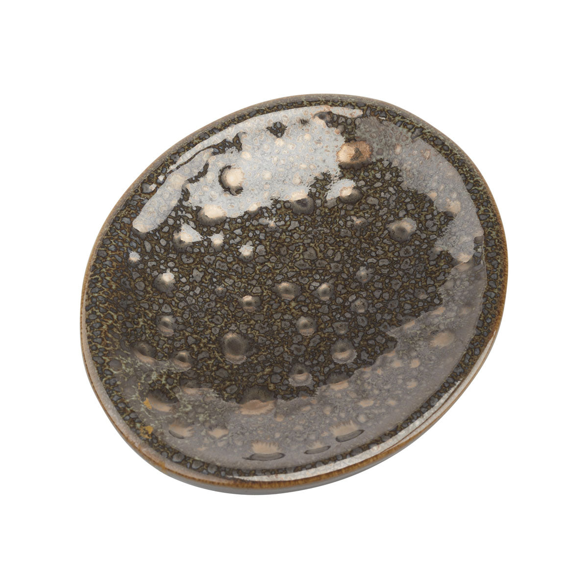 Aquanova UGO Seifenschale in Vintage Bronze – Produktansicht.