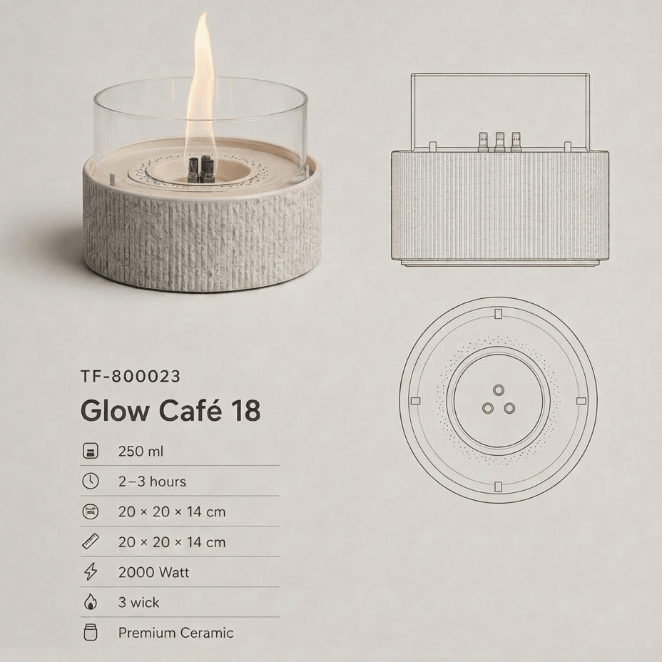 Tenderflame Glow Café 18 – Ambienteansicht 2