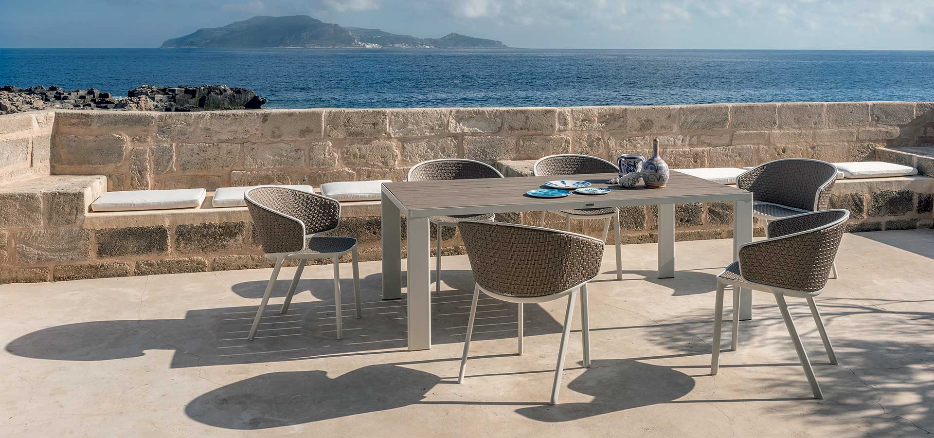 Ethimo Pluvia Dining armchair