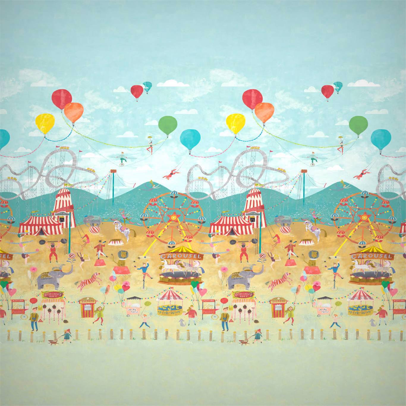 Harlequin Lifes a Circus