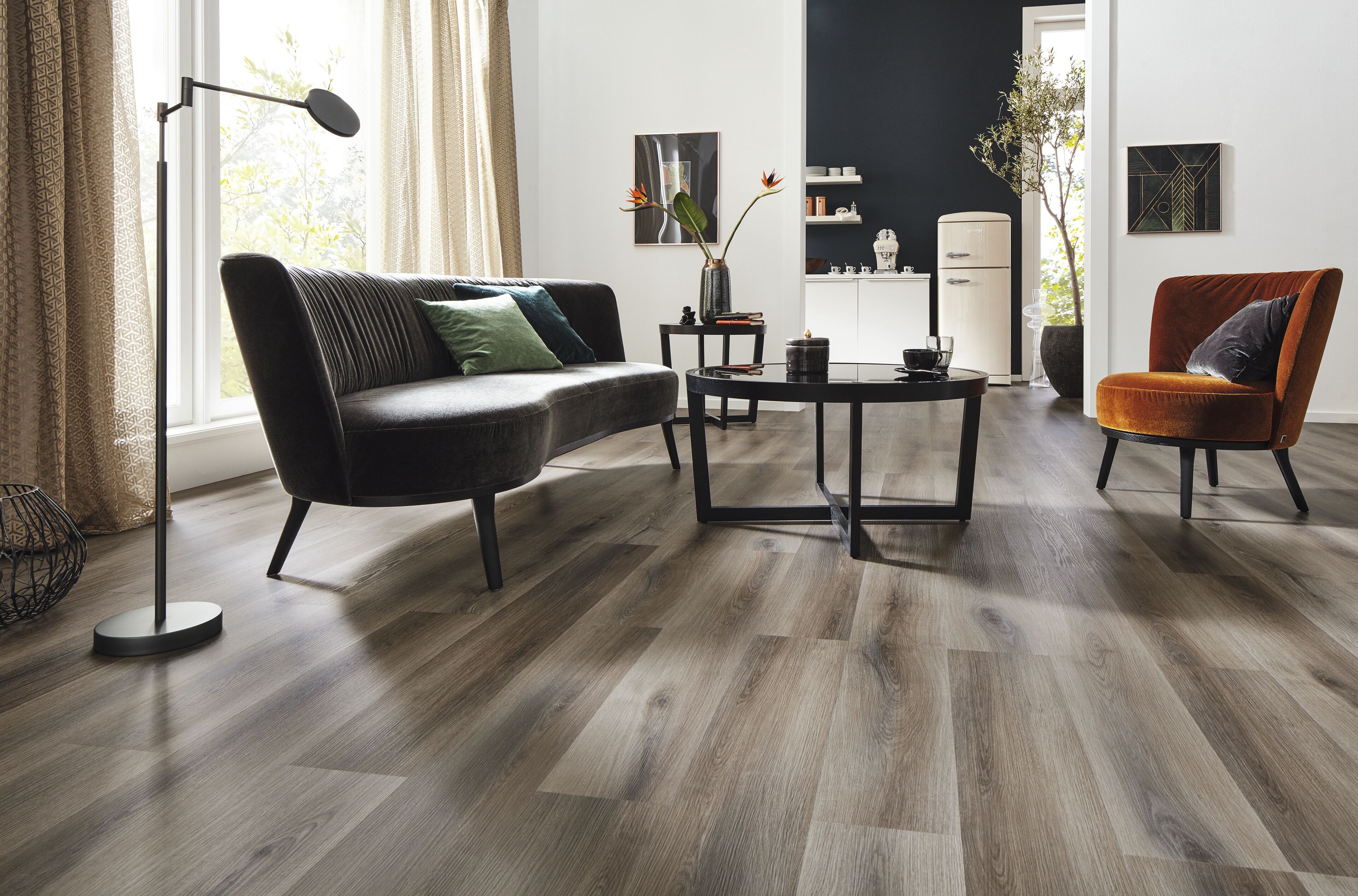 JAB Anstoetz Smooth Oak Grey