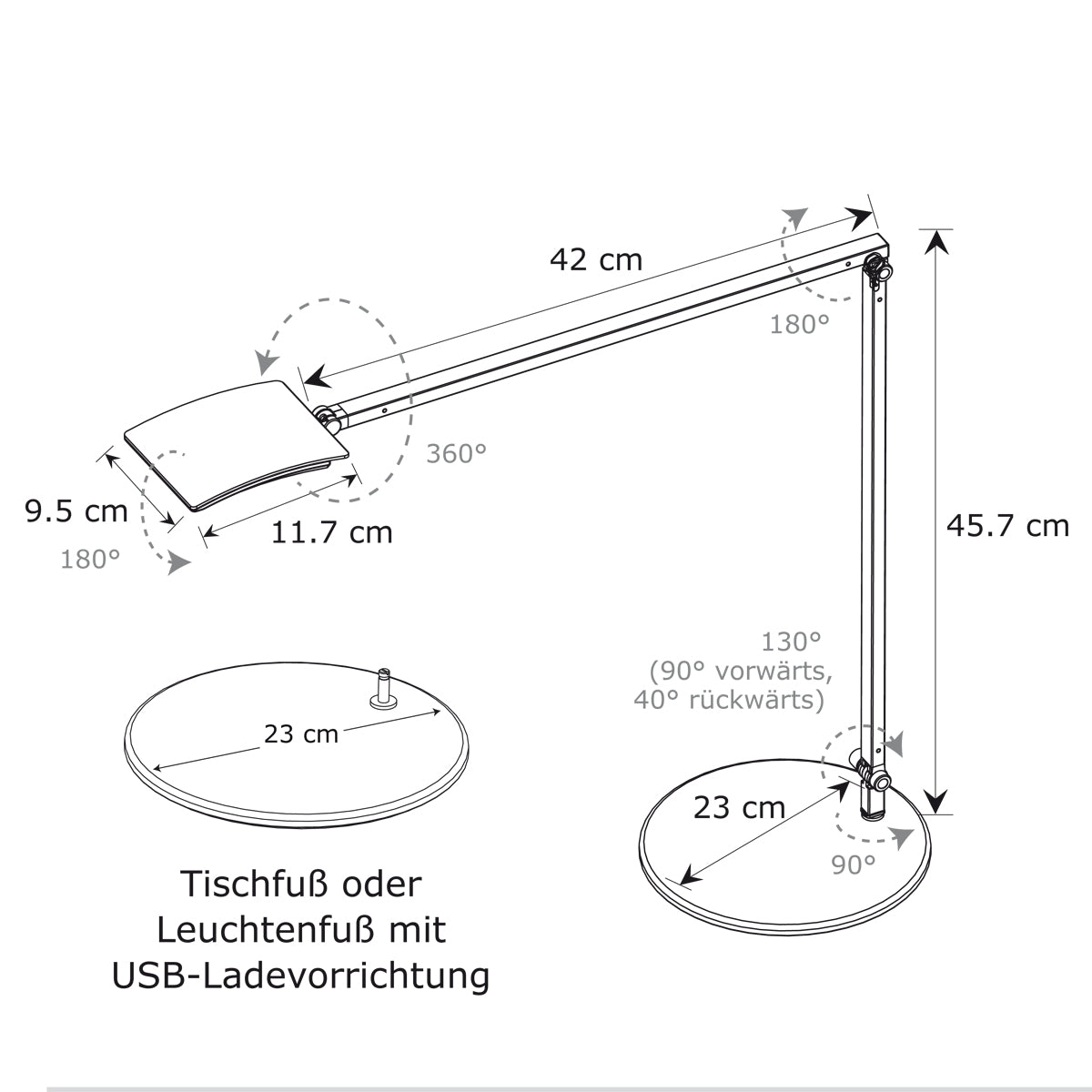 Koncept Mosso Pro LED DESK LAMP