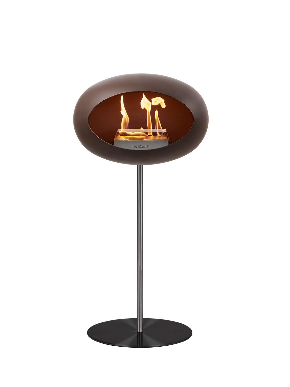 Le Feu Ground Steel High Bioethanol Kamin