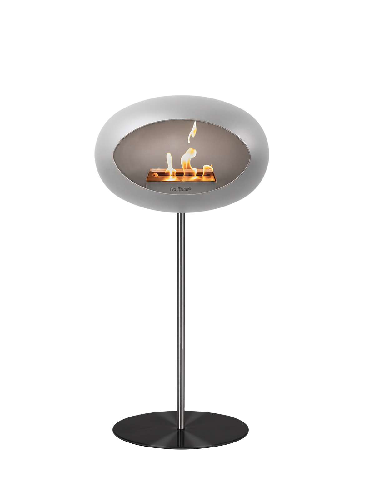 Le Feu Ground Steel High Bioethanol Kamin