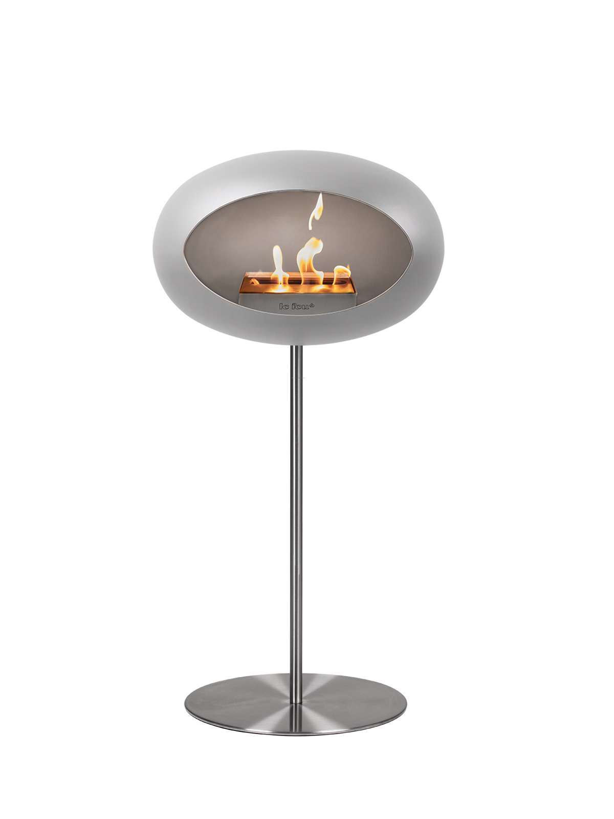 Le Feu Ground Steel High Bioethanol Kamin