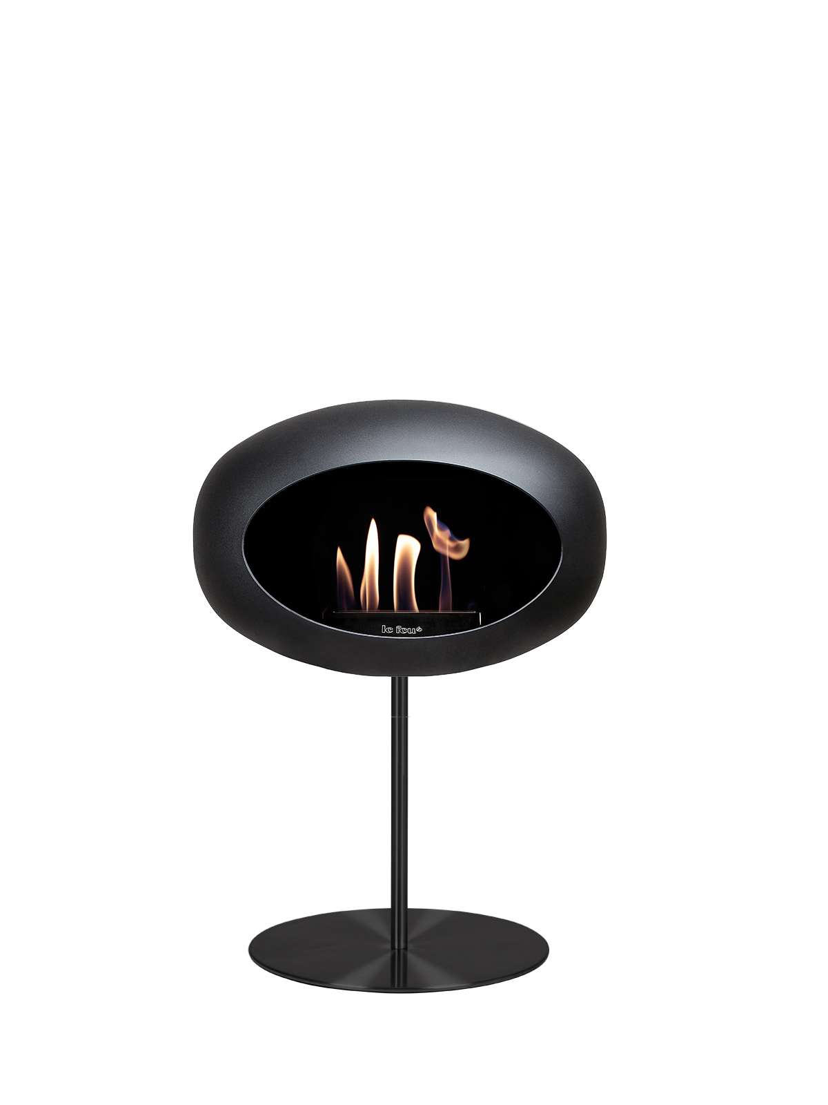 Le Feu Ground Steel Low Bioethanol Kamin