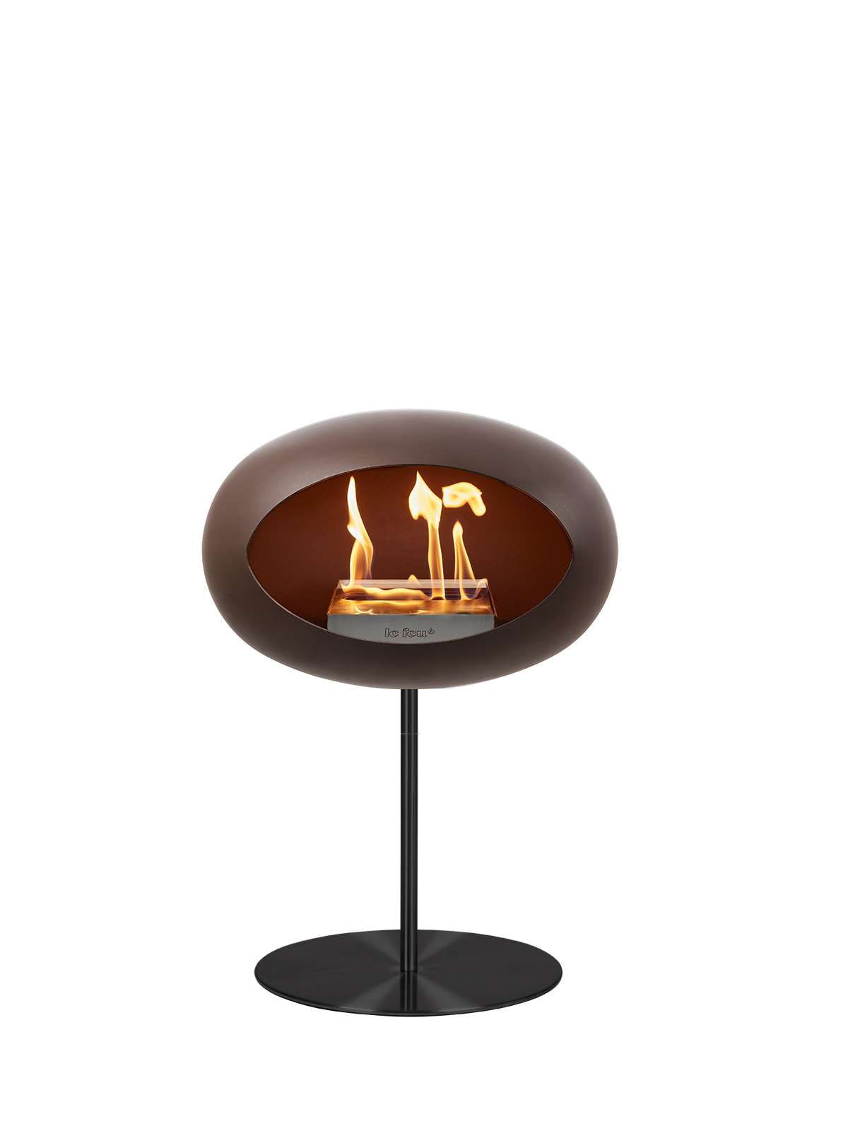 Le Feu GROUND STEEL LOW Biokamin