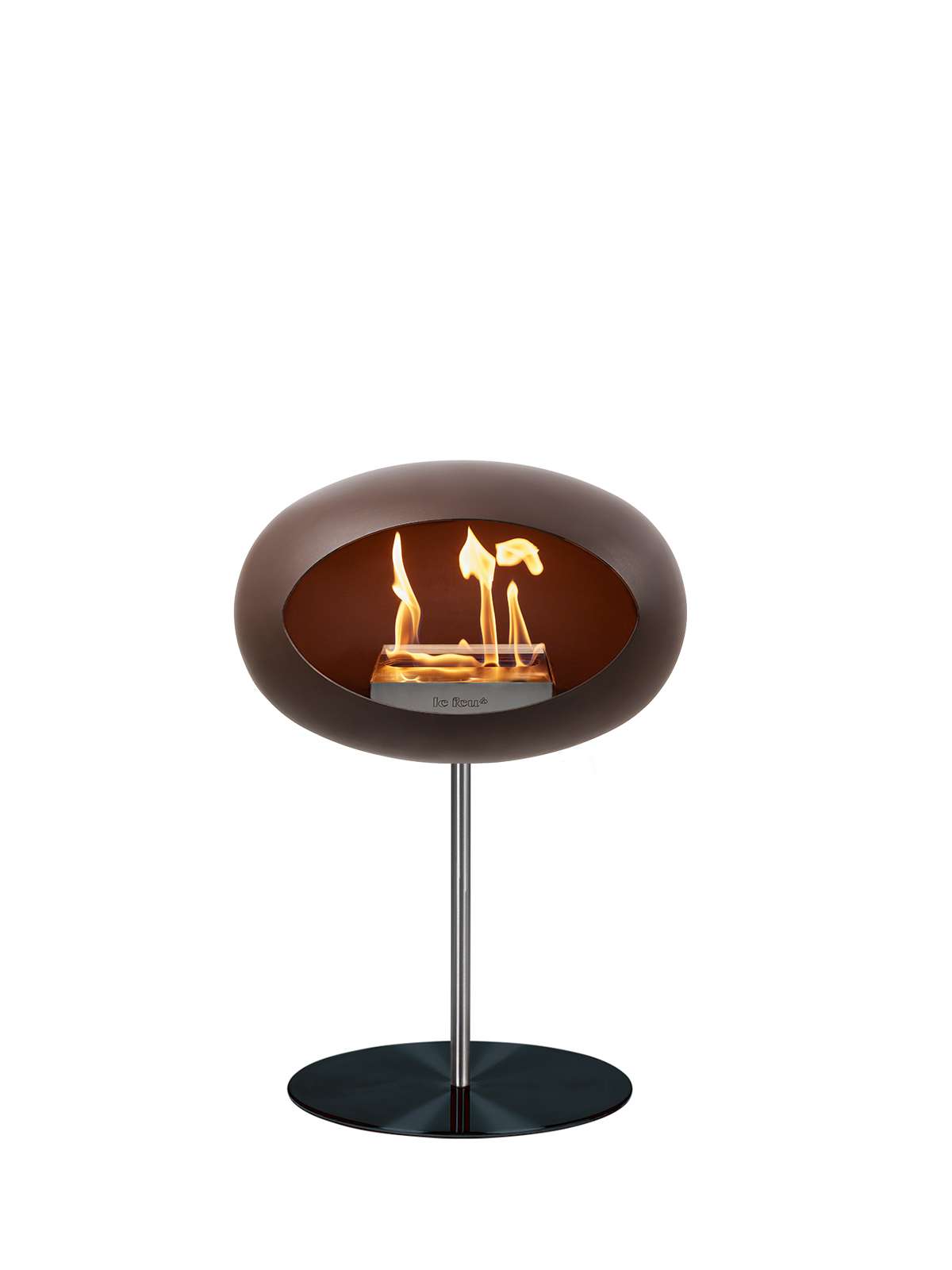 Le Feu GROUND STEEL LOW Biokamin