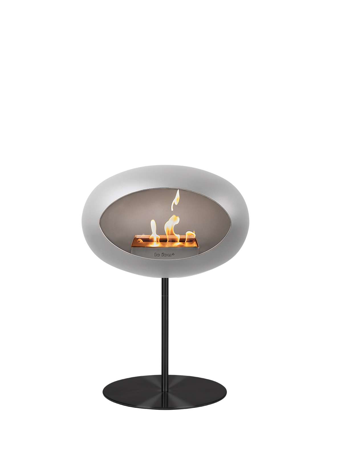 Le Feu GROUND STEEL LOW Biokamin