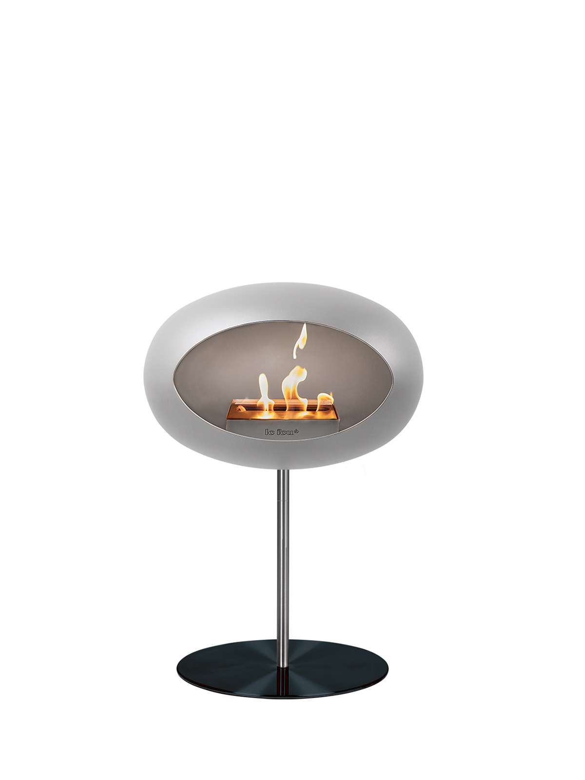 Le Feu GROUND STEEL LOW Biokamin