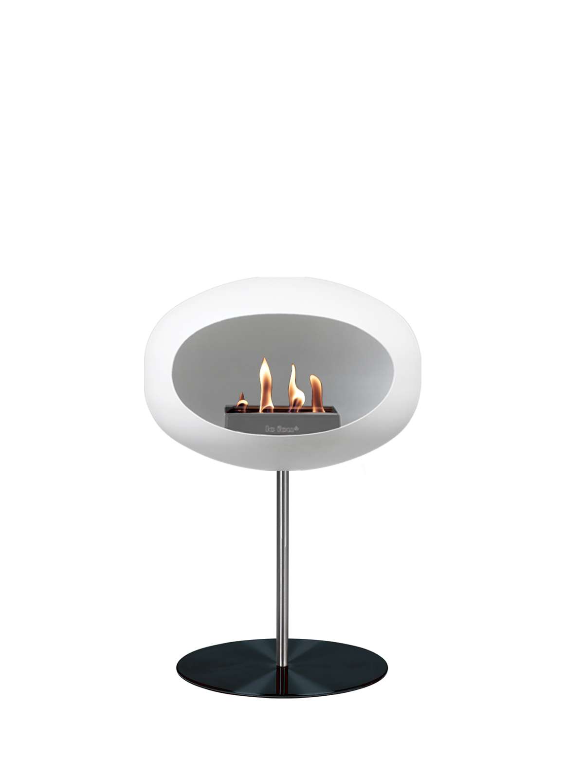 Le Feu GROUND STEEL LOW Biokamin