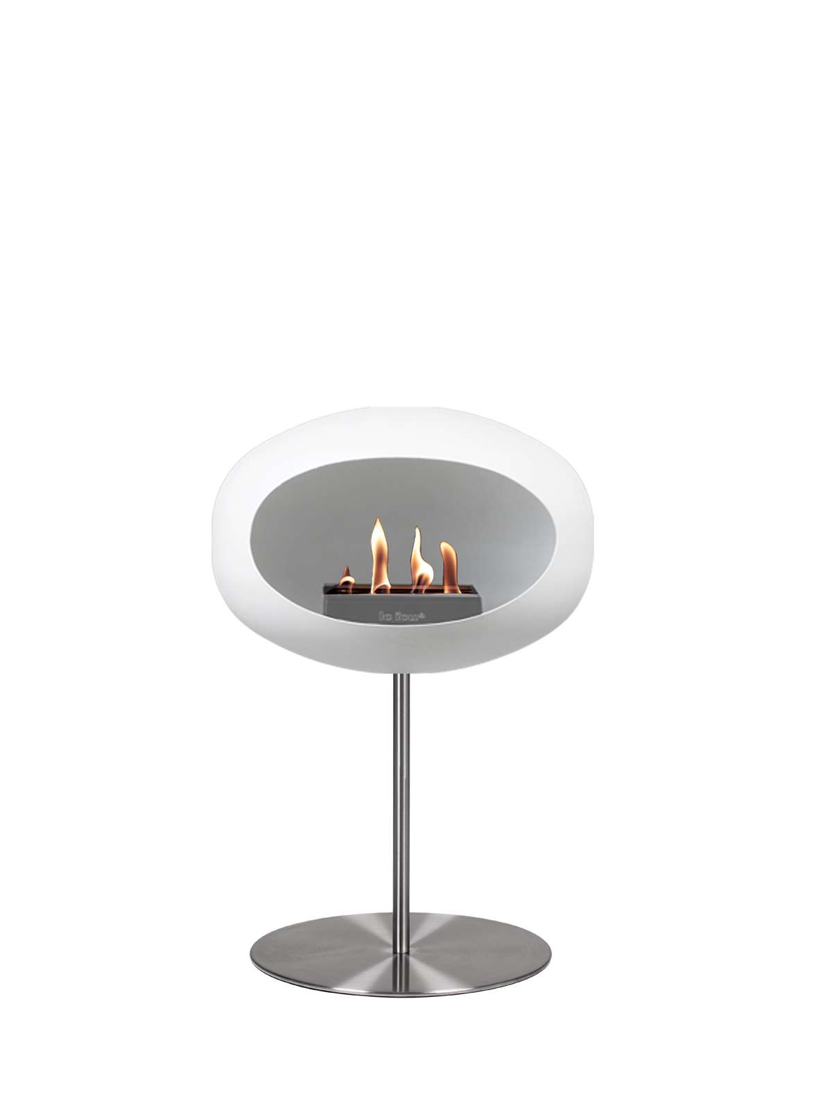 Le Feu GROUND STEEL LOW Biokamin