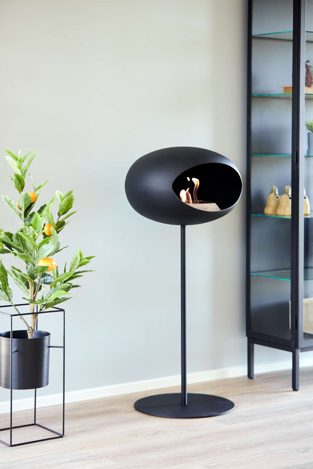 Le Feu Ground Steel High Bioethanol Kamin