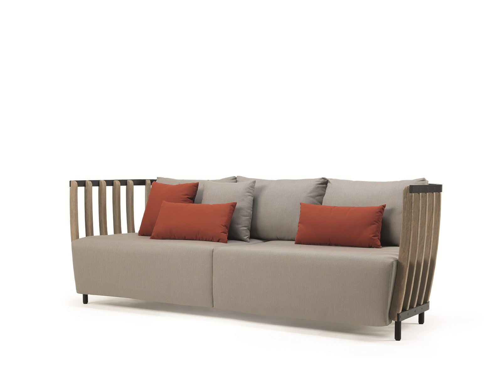 Swing 3-Sitz-Sofa für In- und Outdoor