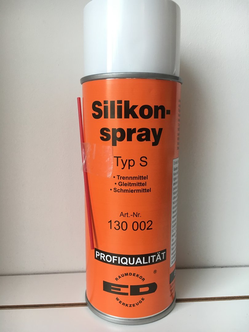 Silikonspray Gleitmittel für Gardinenstangen