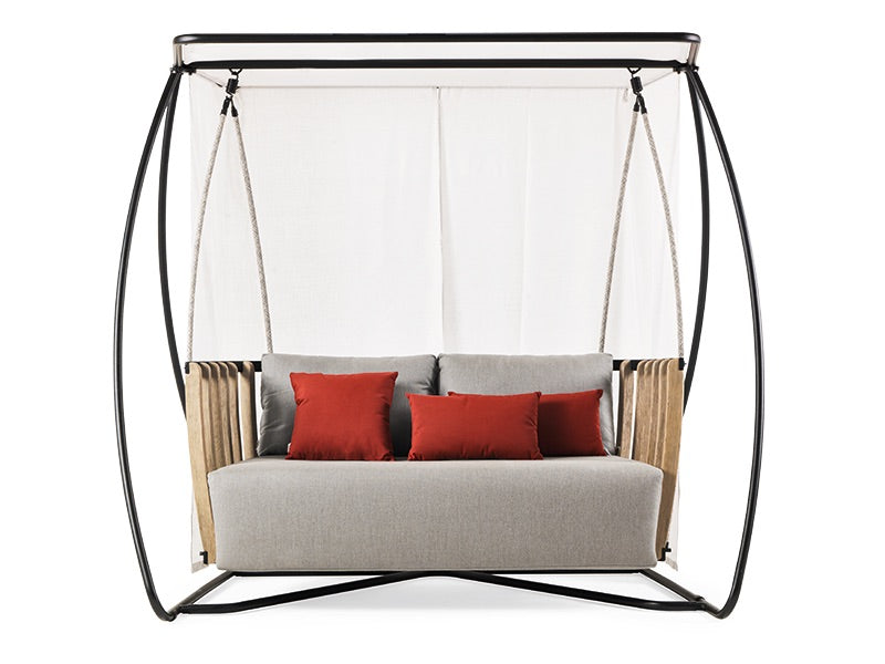 Swing Hängeschaukel mit Vorhang