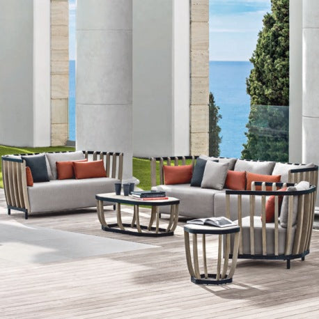 Swing 3-Sitz-Sofa für In- und Outdoor