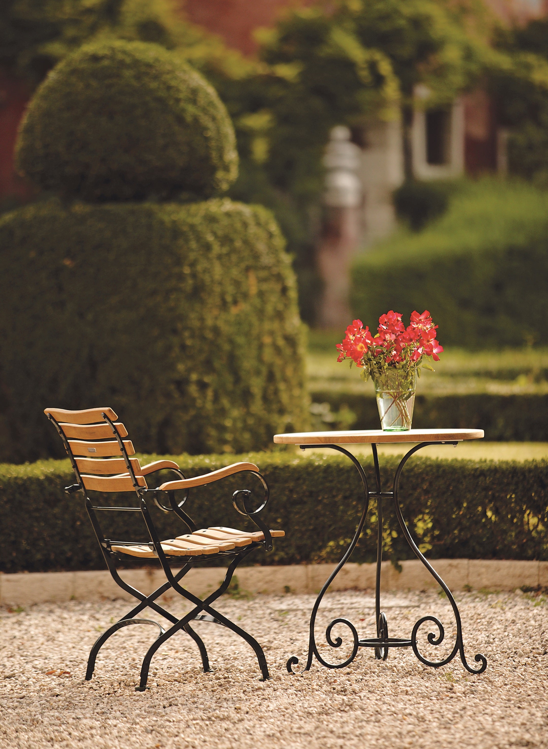 Weishäupl Classic Tisch Schmiedeeisen