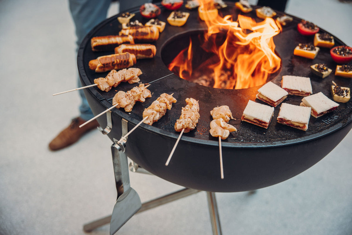 Höfats BOWL 70 Feuerset flex – Feuerstelle im Garten