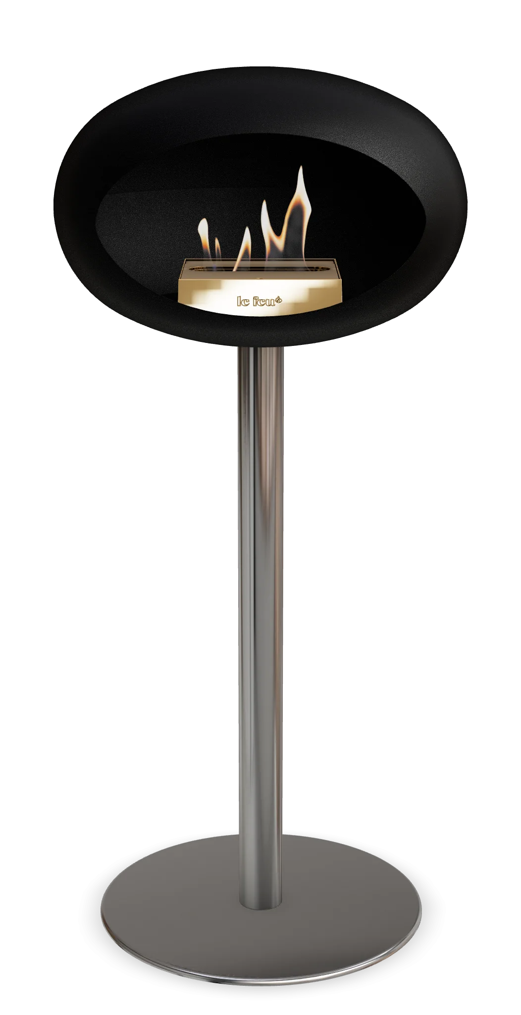 Le Feu Black Ground Steel High