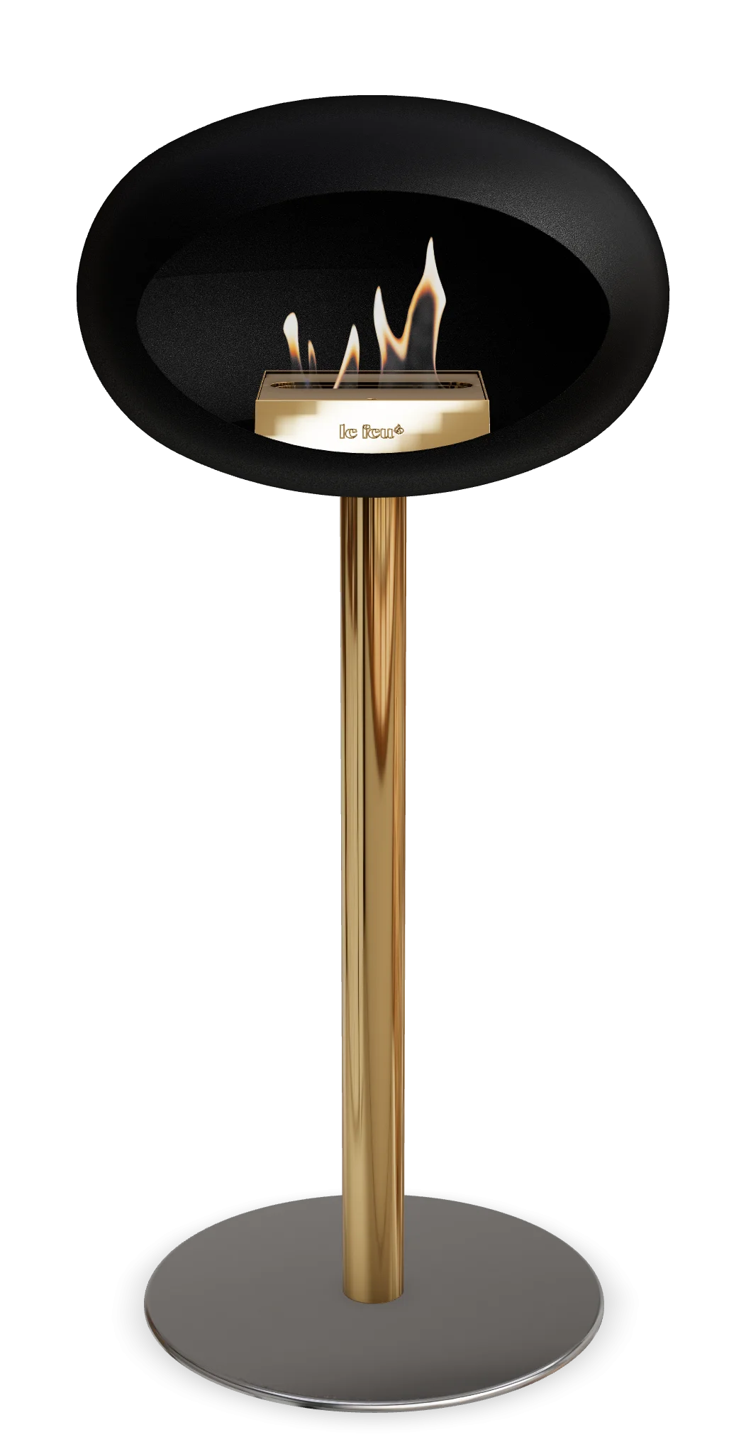 Le Feu Black Ground Steel High