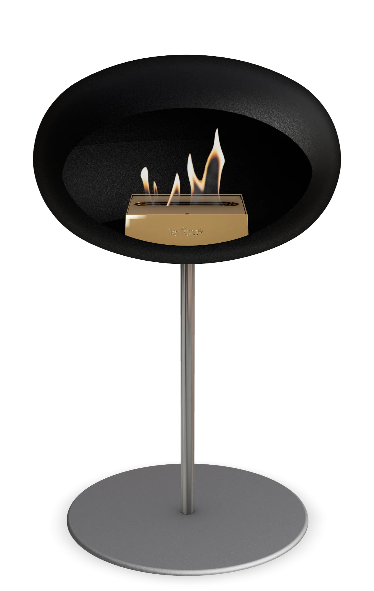 Le Feu Black Ground Steel Low