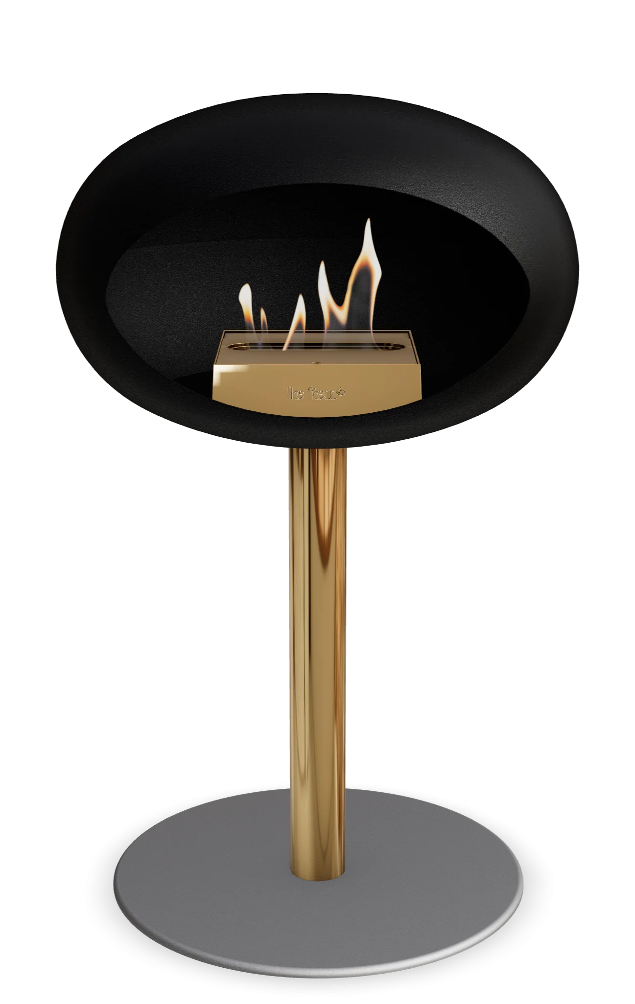 Le Feu Black Ground Steel Low