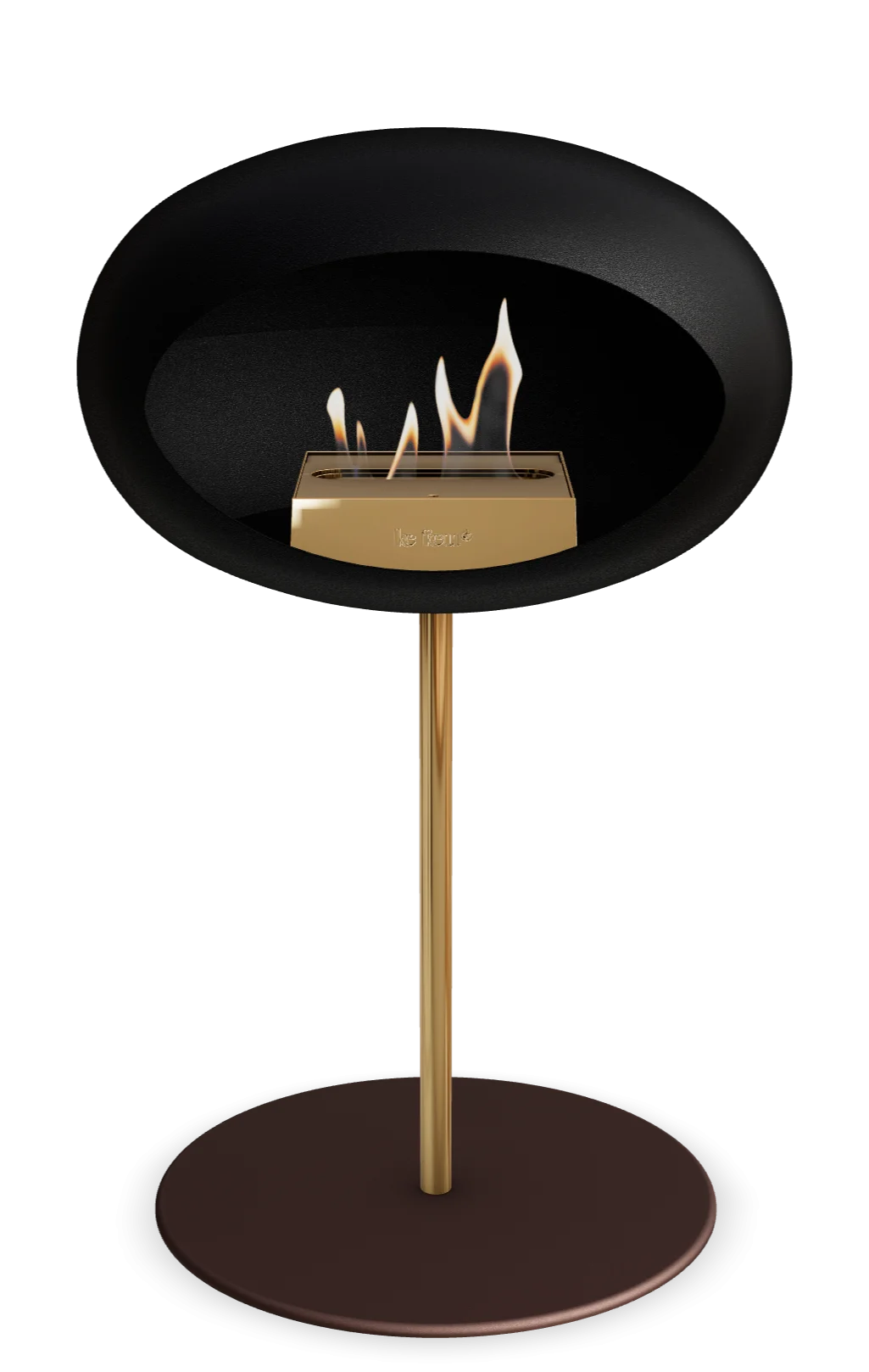 Le Feu Black Ground Steel Low