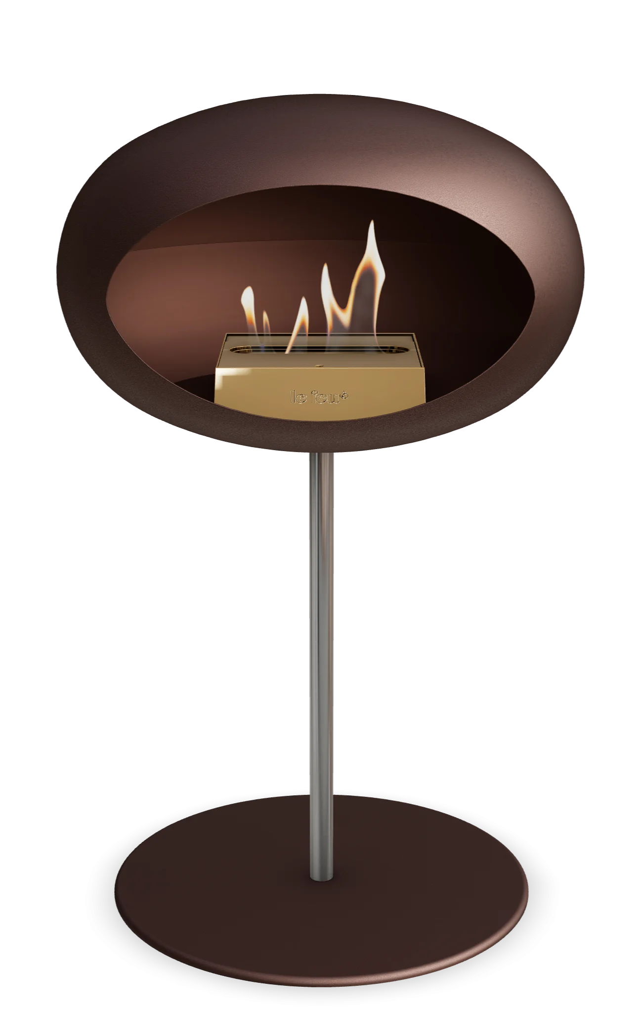 Le Feu Mocca Ground Steel Low