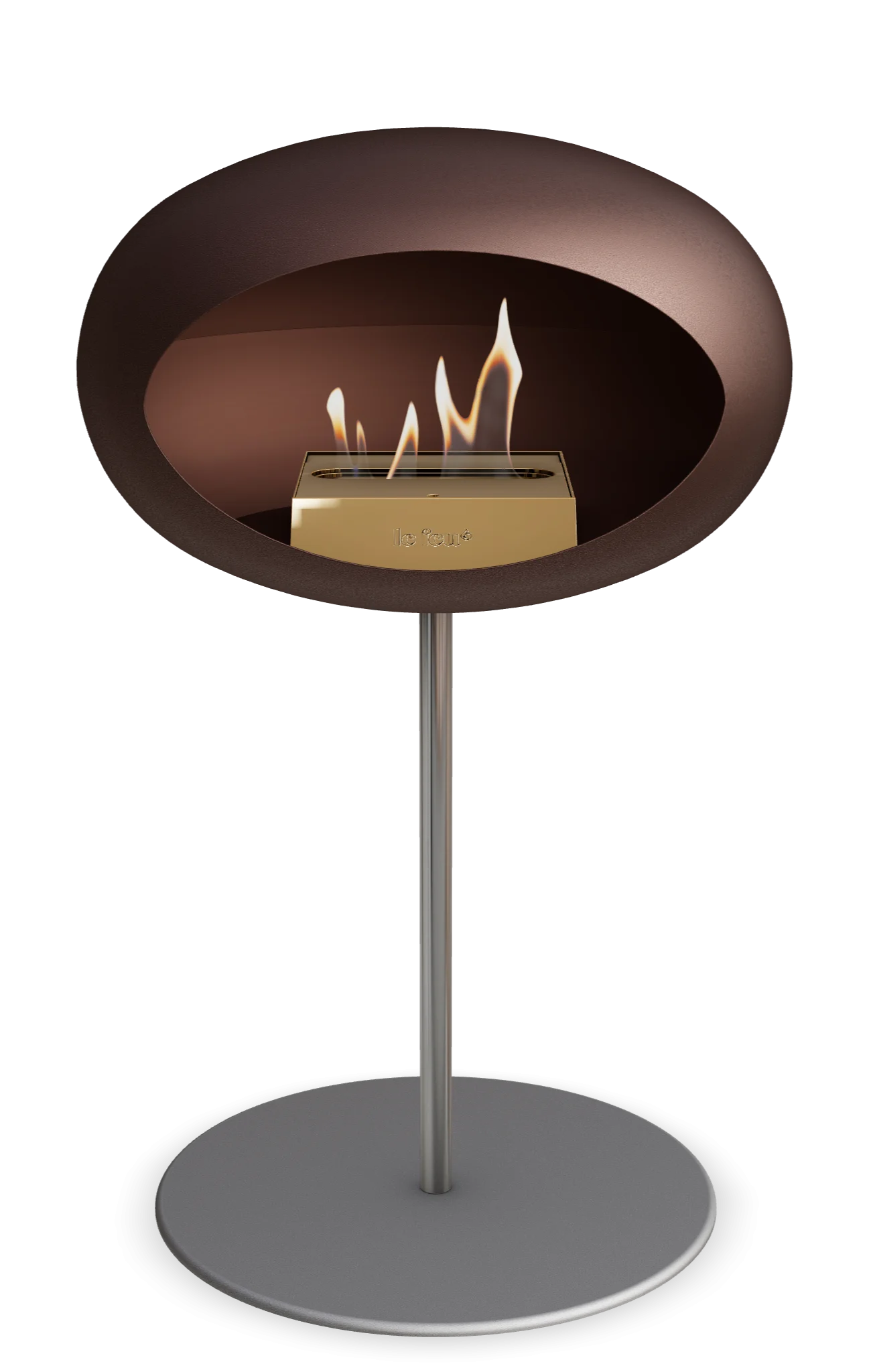 Le Feu Mocca Ground Steel Low